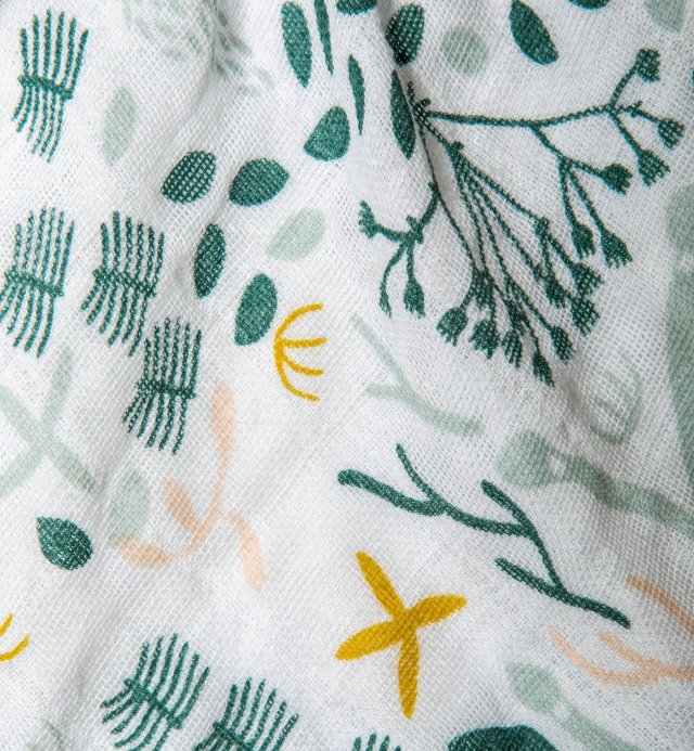 Coperta per pannolini- Cotone organico- Robin il coniglio motivo Yukari