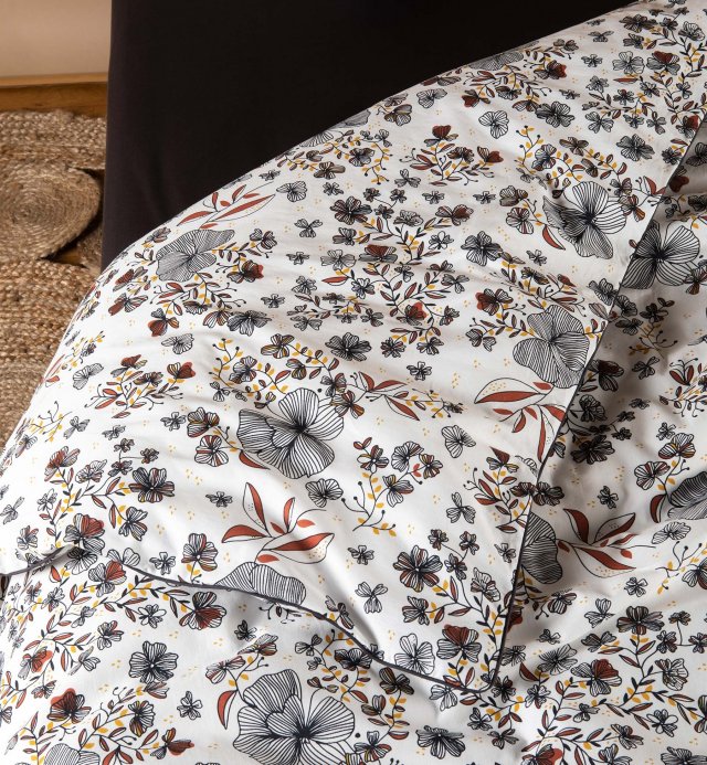 Collection de Linge de lit Flora- Coton Bio - Enfant - choix de taille