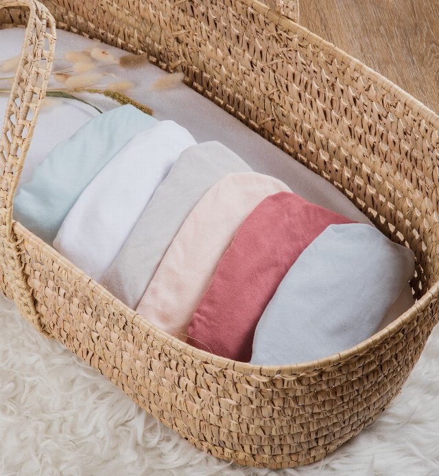 Organic Cotton baby sheet for crib or baby carriage Kadolis
