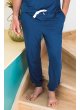 Pantalones de pijama de algodón orgánico y Tencel™ para hombre - Kadolis