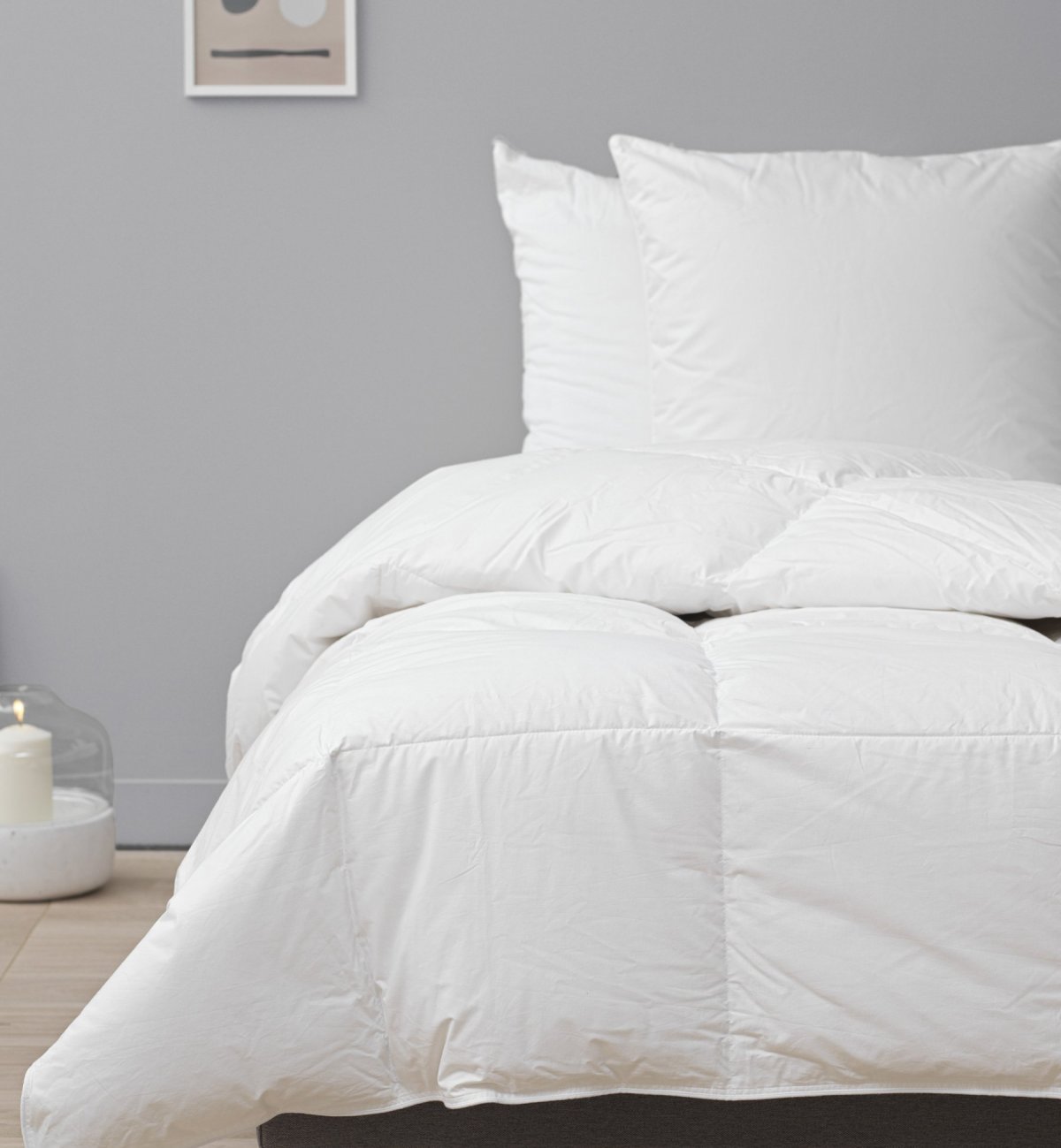 Couette en duvet et plume de canard
