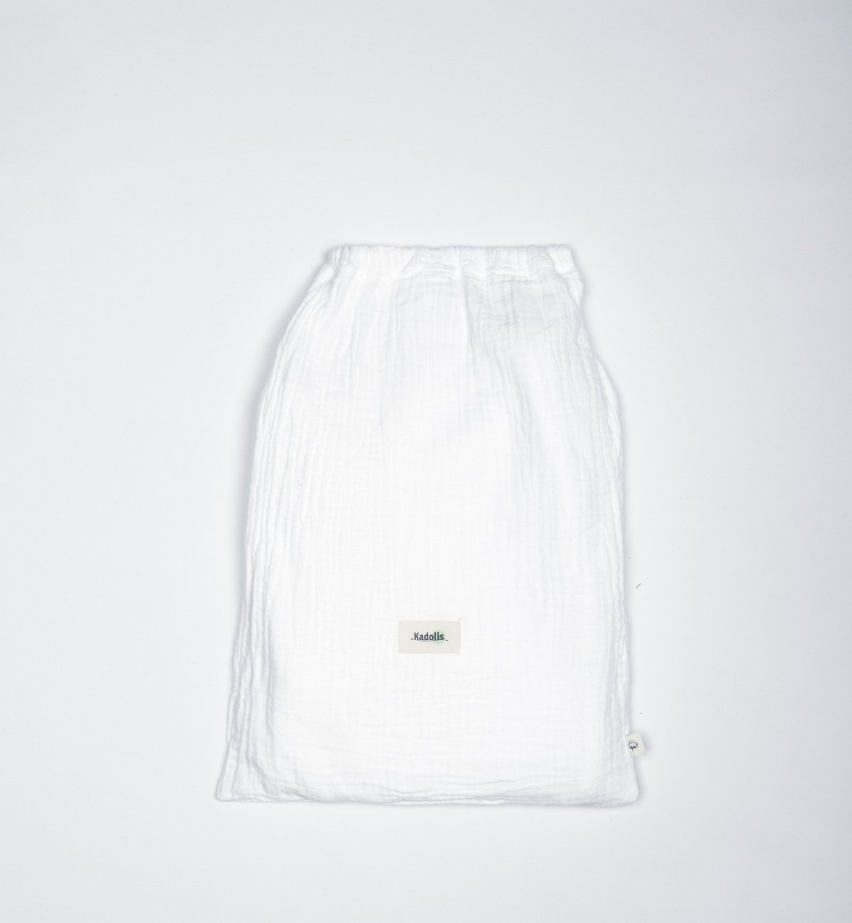 Sommerschlafsack aus Bio-Baumwollgaze mit passender Tasche