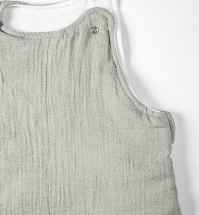 Saco de dormir de inverno TOG 2.5 em gaze de algodão orgânico - 4 cores