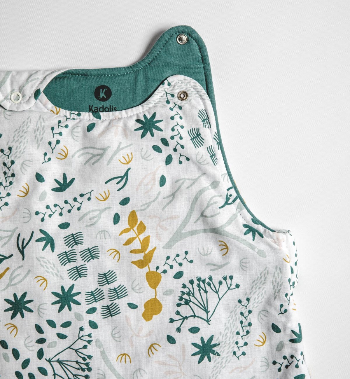 Winterschlafsack aus Bio-Baumwolle mit Yukari-Print