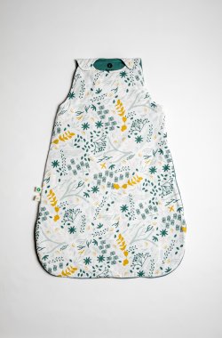 Winterschlafsack aus Bio-Baumwolle mit Yukari-Print