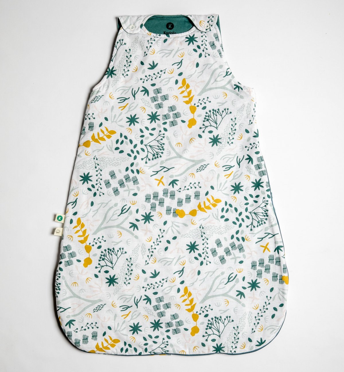 Winterschlafsack aus Bio-Baumwolle mit Yukari-Print