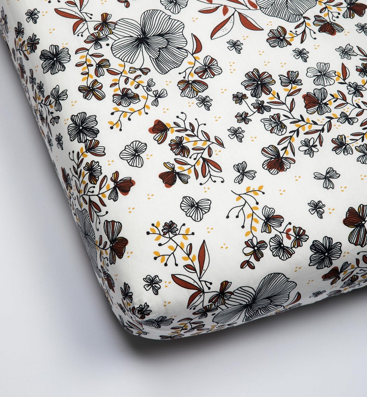 Collection de Linge de lit Bébé Flora en Coton Bio