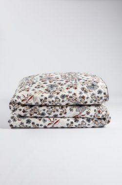 Bettbezug mit Blumenmuster aus Bio-Baumwolle für Babybett