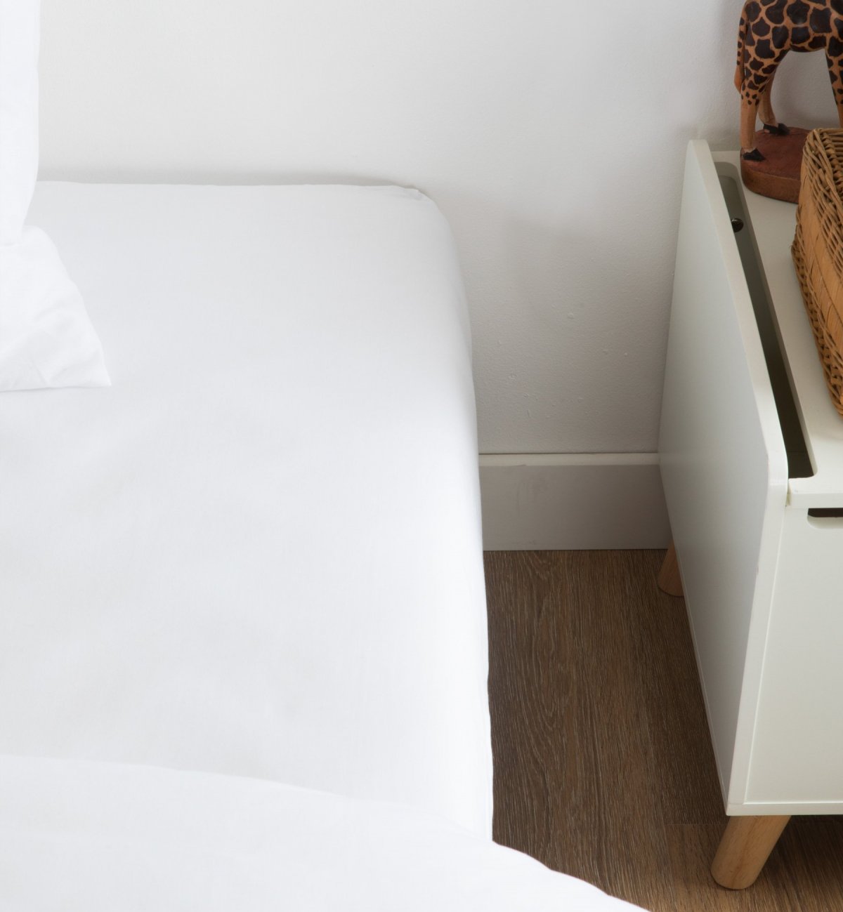 Parure di lenzuola in Cotone Biologico per letto singolo