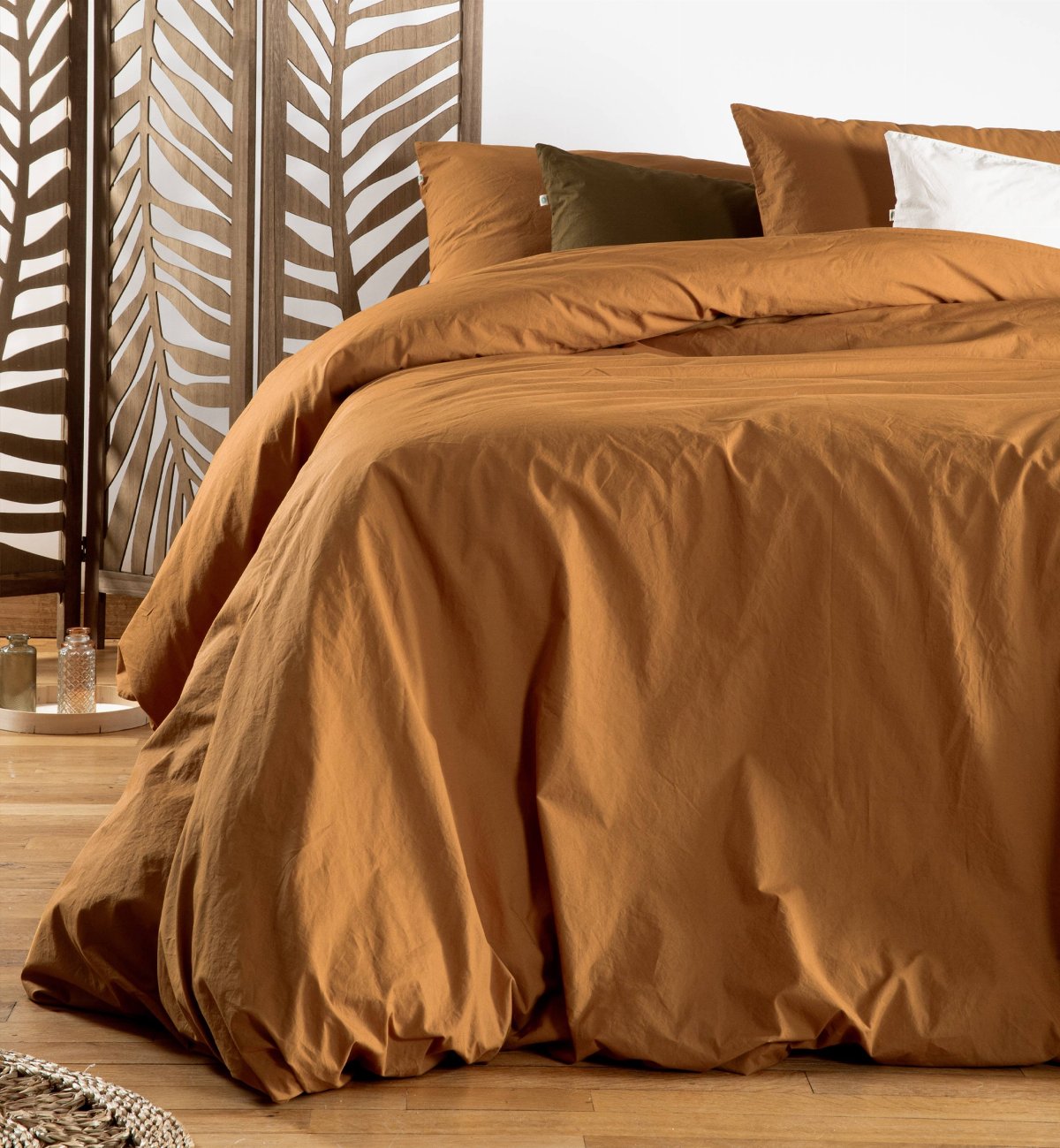 Collection Percale de coton bio lavé