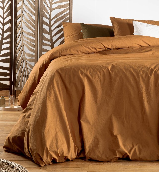 Organic Cotton Percale Fitted Sheet for Adults