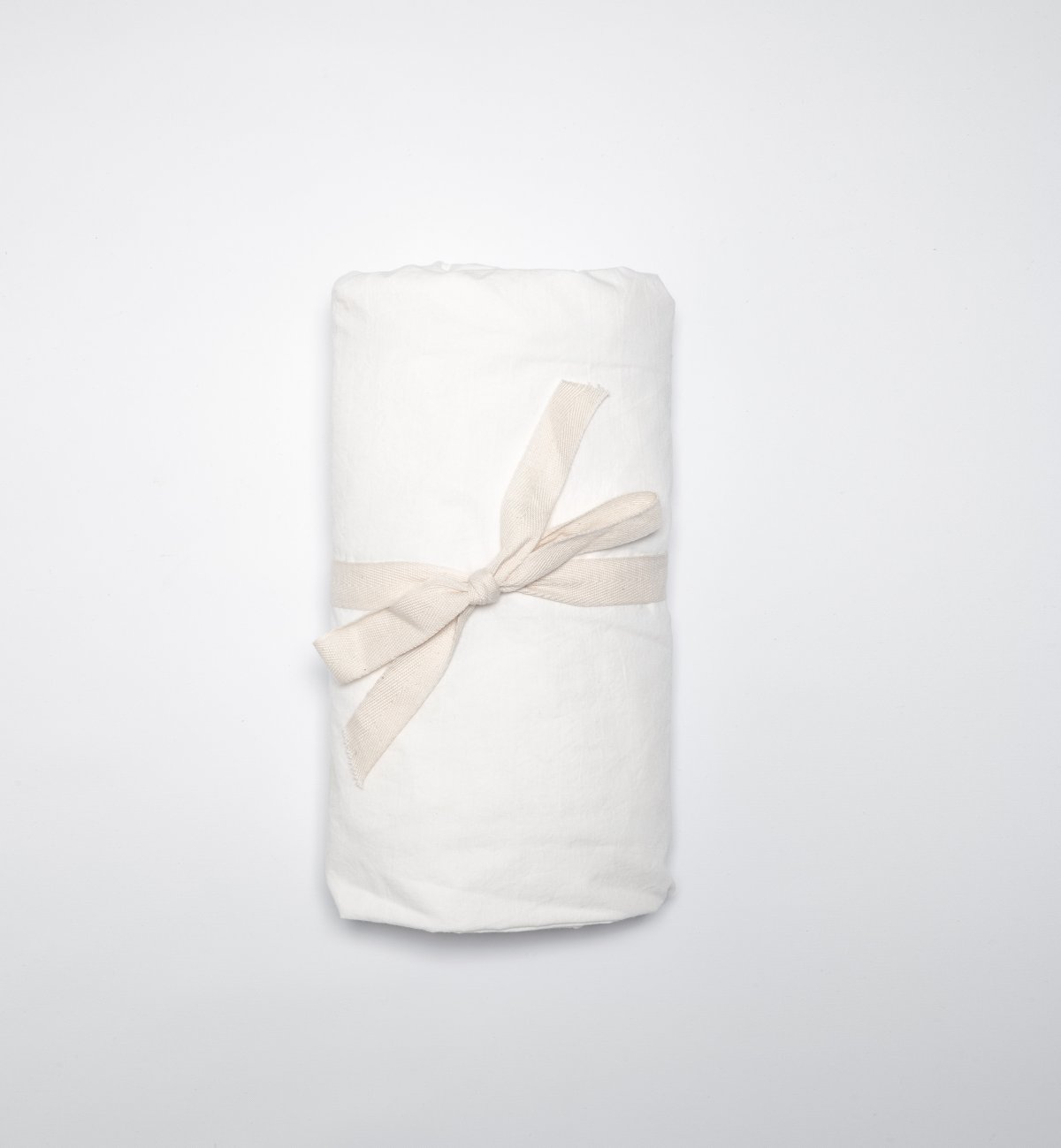 Drap-housse en Percale de Coton Bio lavé - lit 1 personne