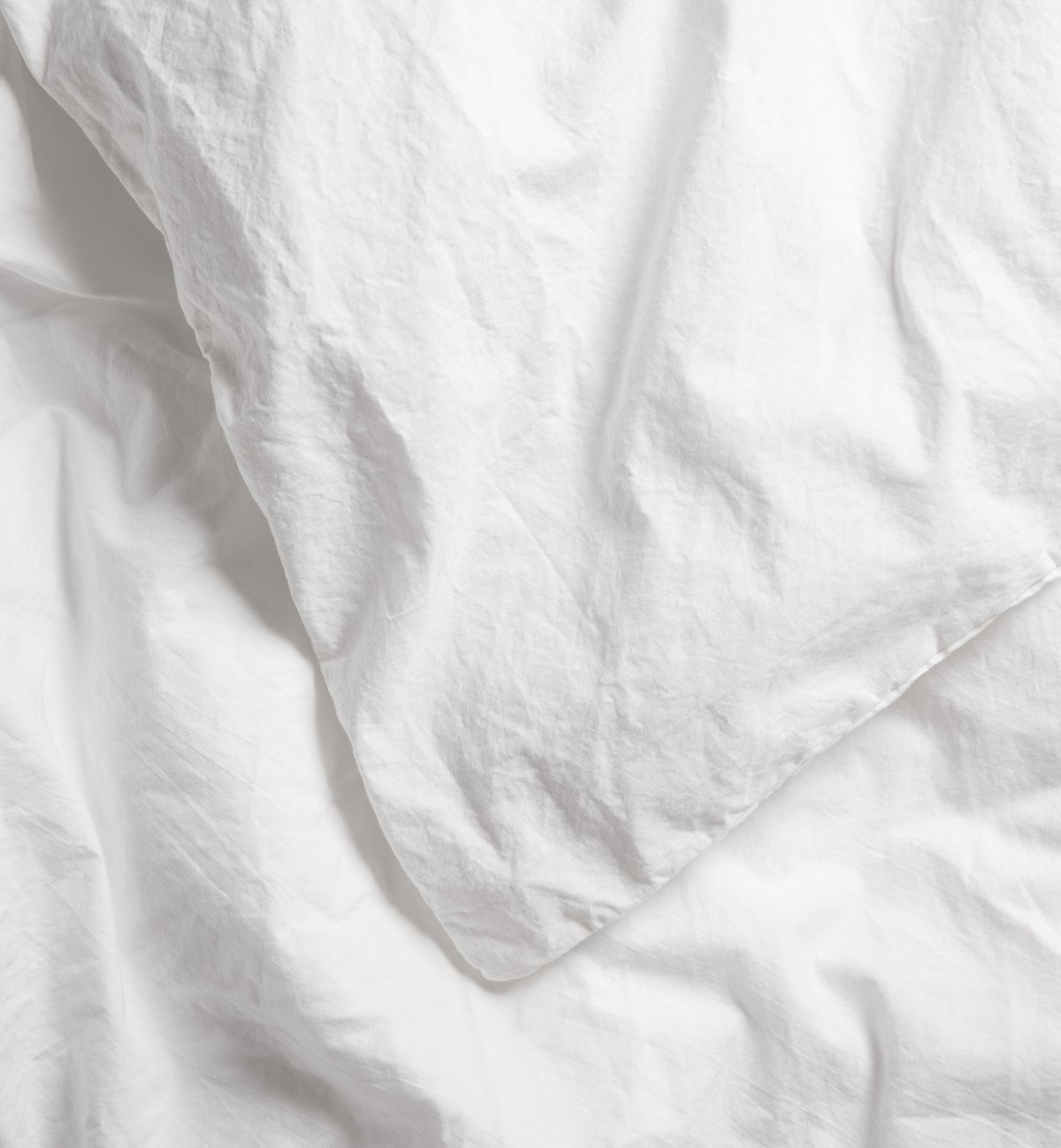 Housse de couette en Percale de Coton Bio lavé pour lit 1 personne