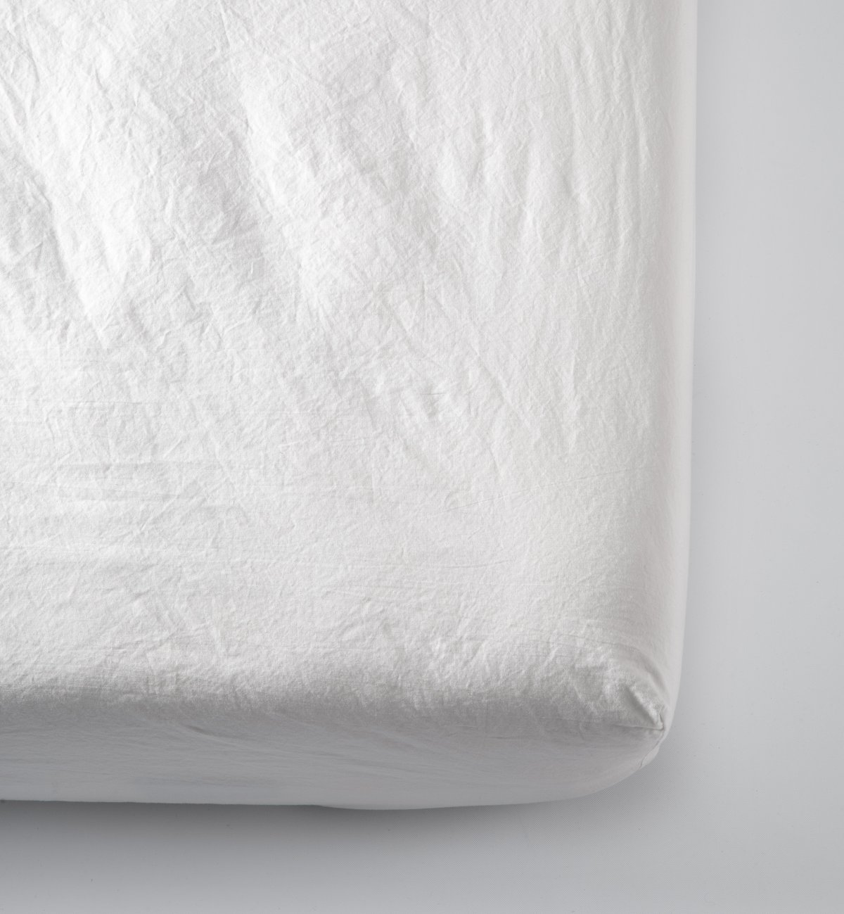 Organic Cotton Percale Fitted Sheet for Adults