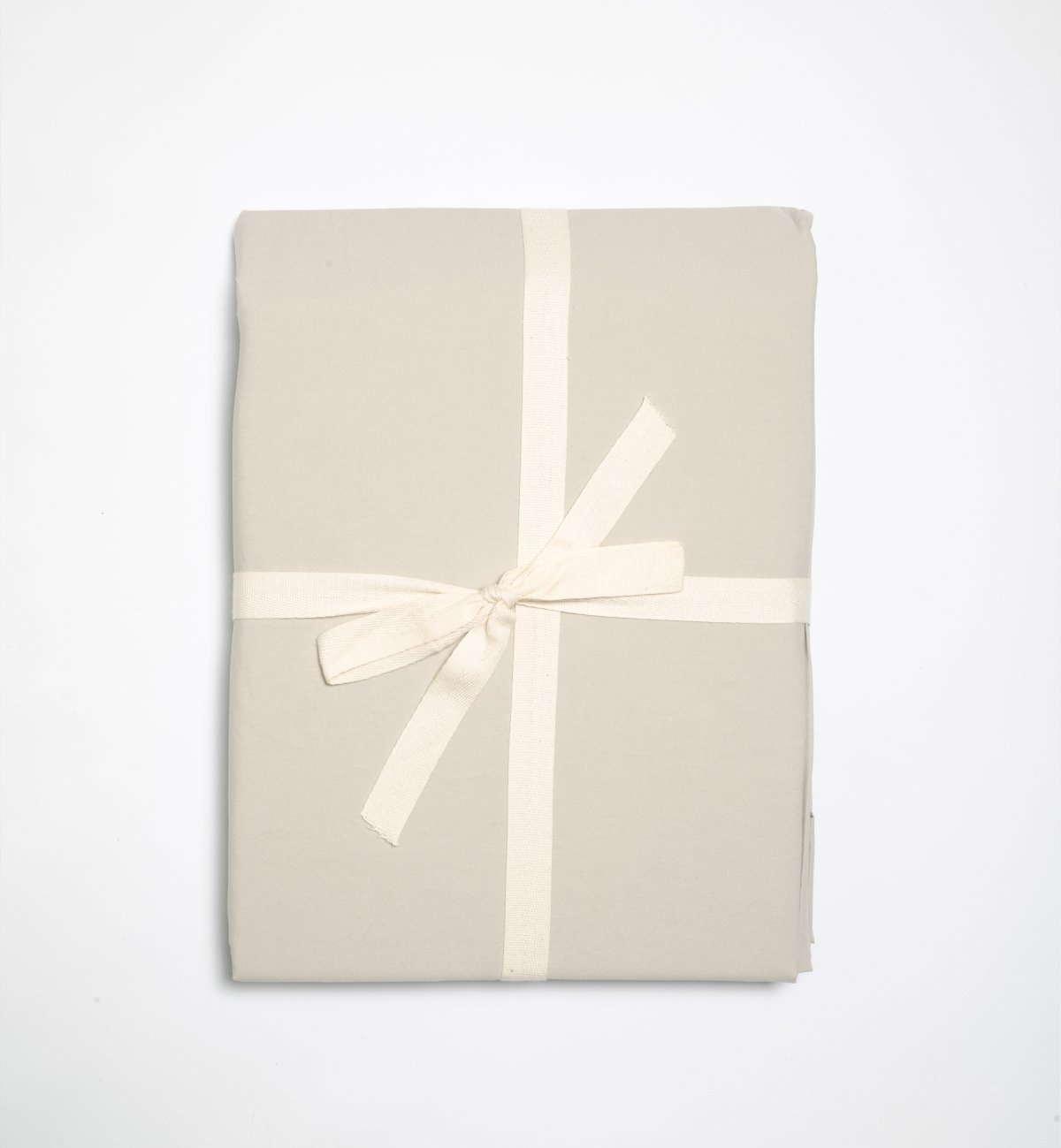Housse de couette Adulte en Percale de Coton Bio lavé