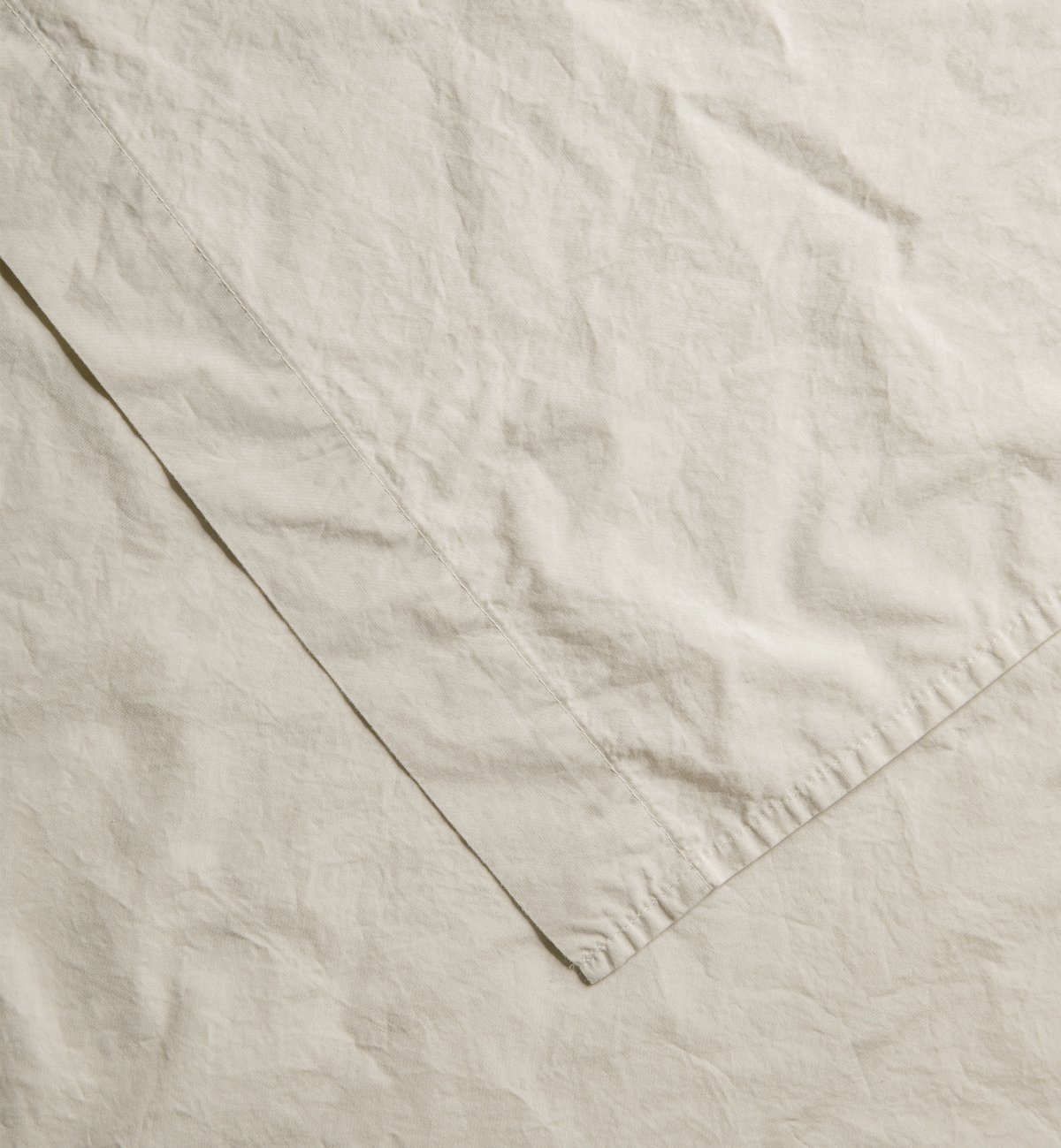 Drap plat Adulte en Percale de Coton Bio lavé