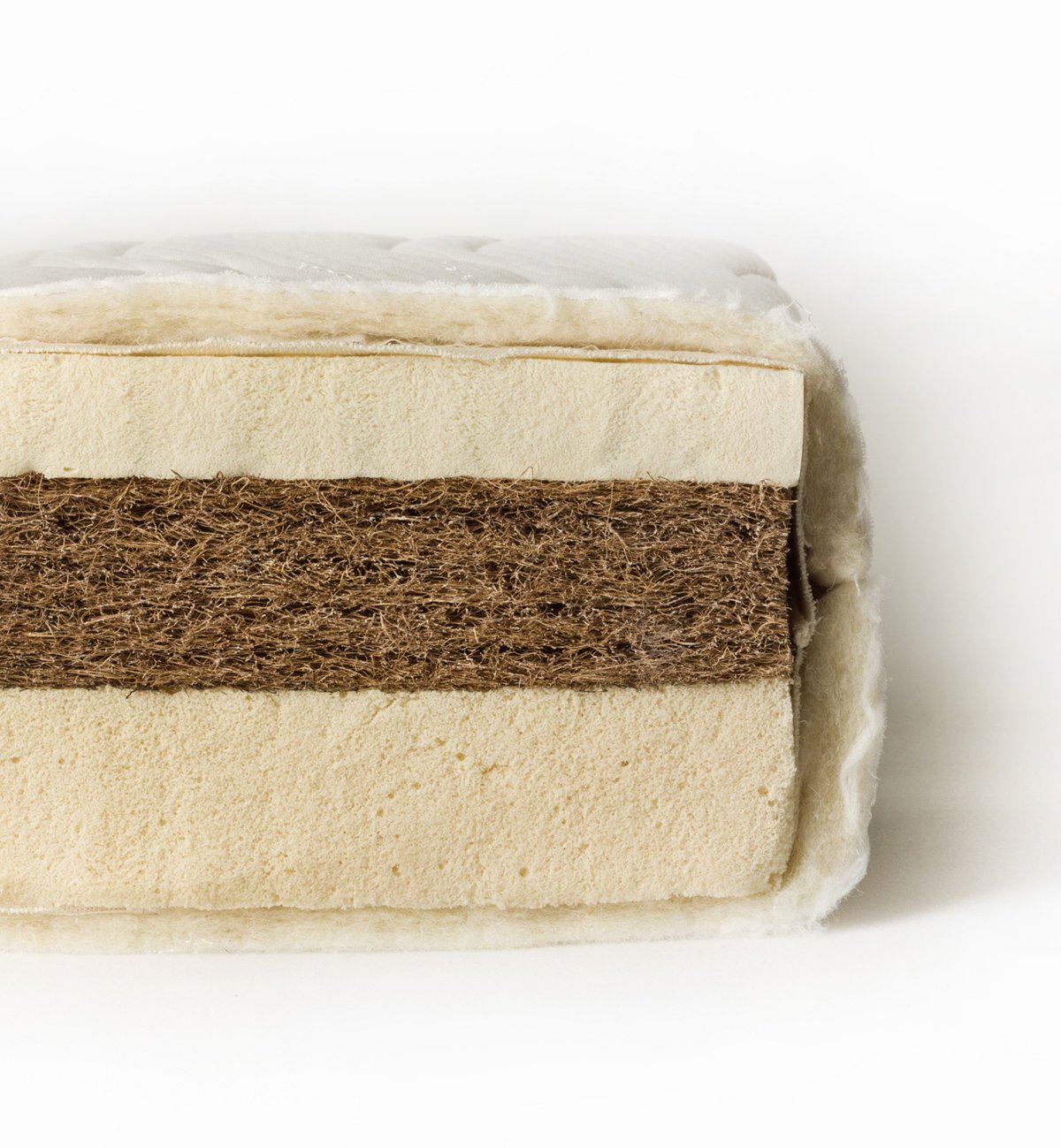 Colchón natural infantil en fibra de coco y látex natural Kadolis