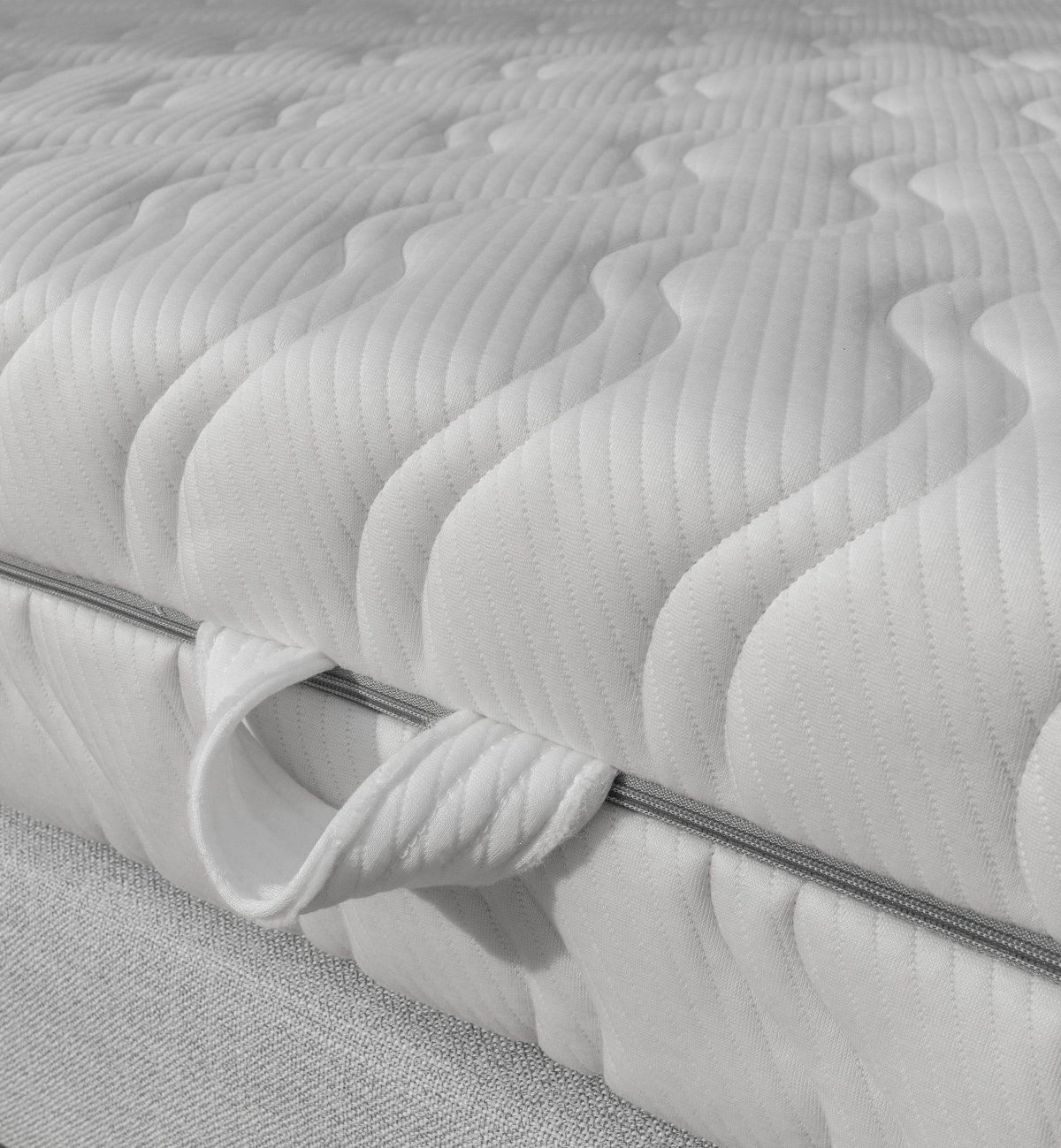Natural mattress for children in coconut fibre and latex Kadolis