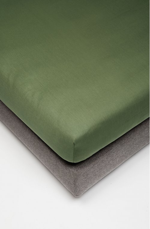 Spannbetttuch Bio-Baumwolle Mütze 25cm