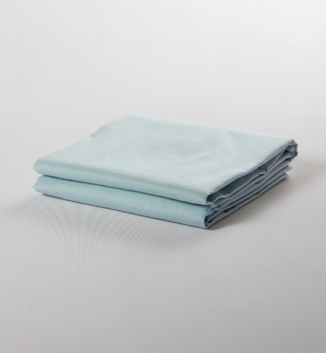 Organic cotton flat sheet for baby bed