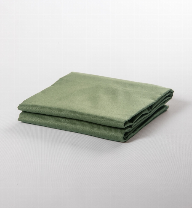 Organic cotton flat sheet for baby bed