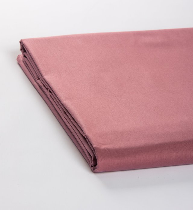 Drap plat en Coton Bio couleur unie pour lit 1 personne