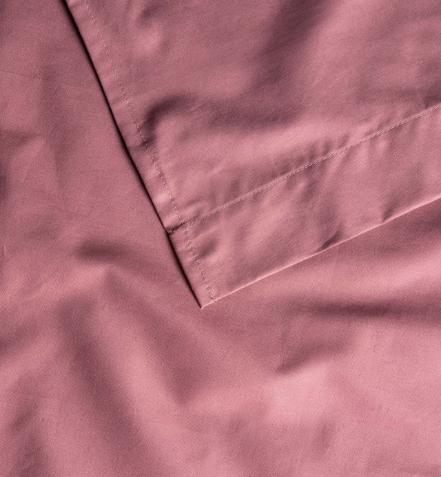 Flachbettlaken aus Bio-Baumwolle, einfarbig, für ein Einzelbett