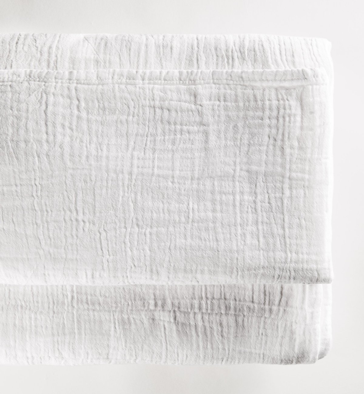 Drap plat pour lit bébé en gaze de Coton Bio