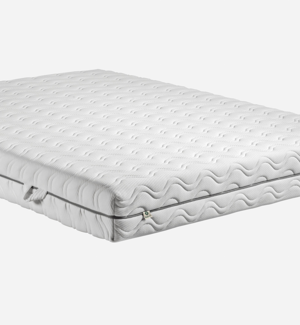 Volwassene cocolatex matras met airco hoes in  TENCEL™ Kadolis