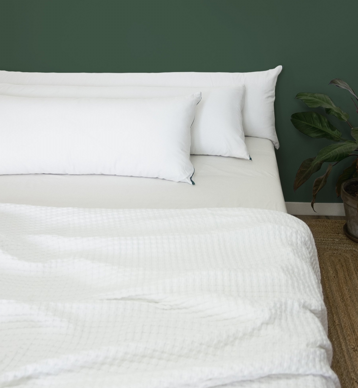Almohada larga HAWI TENCEL™ y algodón orgánico - versátil y sostenible