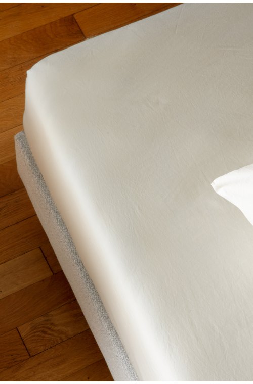 Conjunto de dois lençóis de algodão orgânico para crianças, qualquer tamanho