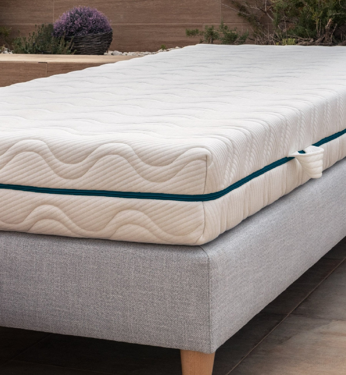 Natural mattress for children in coconut fiber and natural latex 90x190cm - 90x200cm