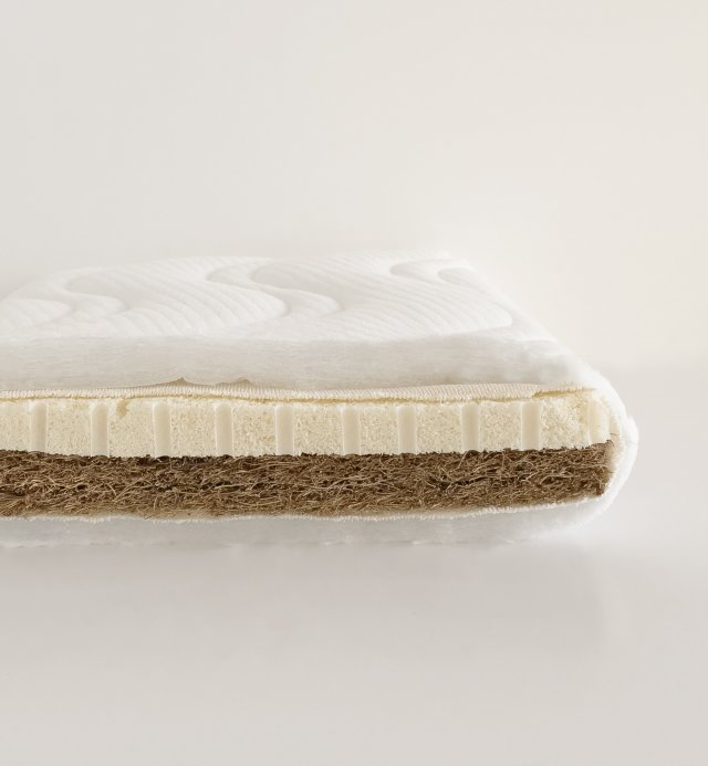 Matelas landau naturel bio cocolatex 72x33 76x30cm déhoussable