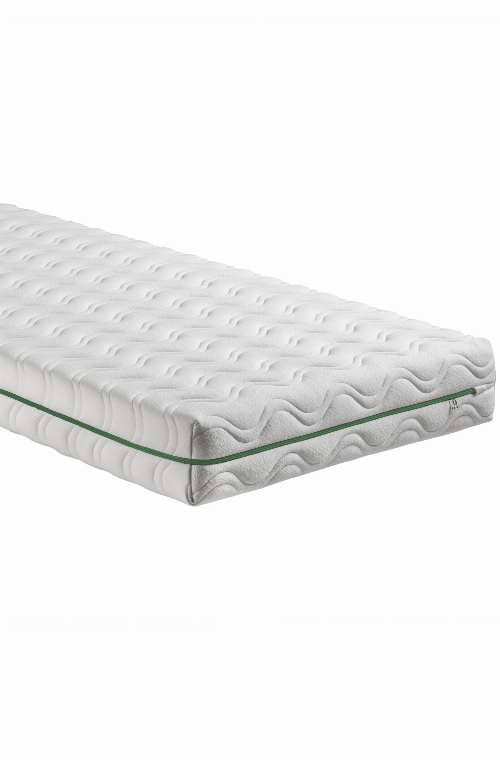 Materasso per bambini Aloe R in tessuto di poliestere riciclato, disponibile nei formati 90x190cm e 90x200cm