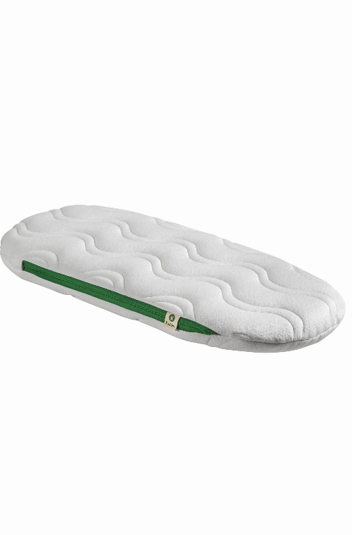 Aloé R 76x30cm crib foam mattress with removable covers in oekotex-certified recycled polyester fabric