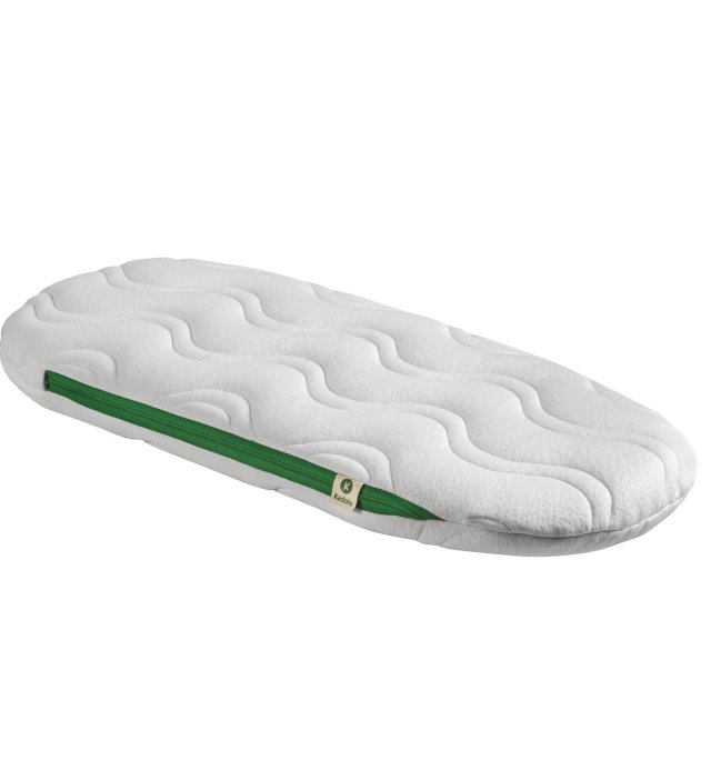 Matelas mousse couffin Aloé R 76x30cm déhoussable en tissu polyester recyclé certifié oekotex