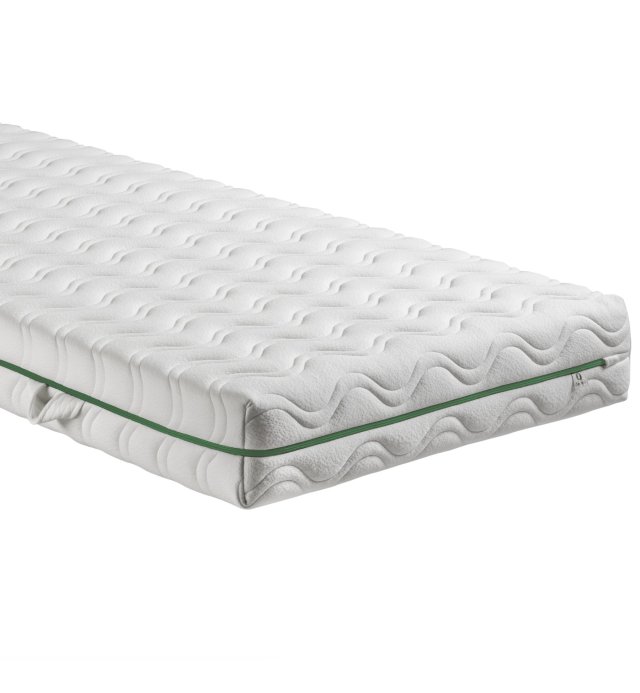 Aloe R full-size mattress cover in recycled fibres to cover a 1- or 2-person mattress