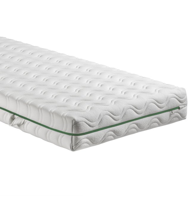 Housse de matelas adulte %dimensions intégrale Aloe R en fibres recyclées pour recouvrir un matelas 2 personnes