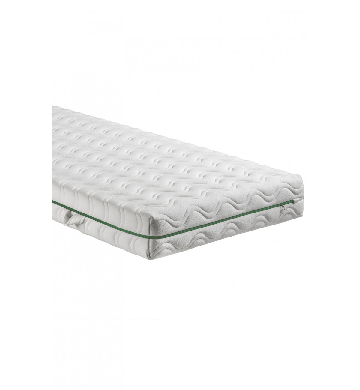 Aloe R full-size mattress cover in recycled fibres to cover a 1- or 2-person mattress