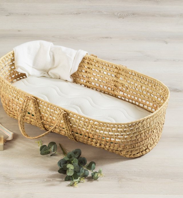 Crib/landau mattress cover %size Aloe R