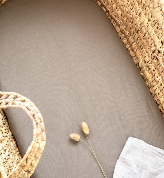 Organic Cotton baby sheet for crib or baby carriage Kadolis