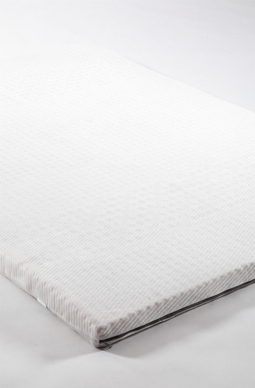 Natural latex mattress topper for double beds, the ideal solution for boosting the comfort of your mattress