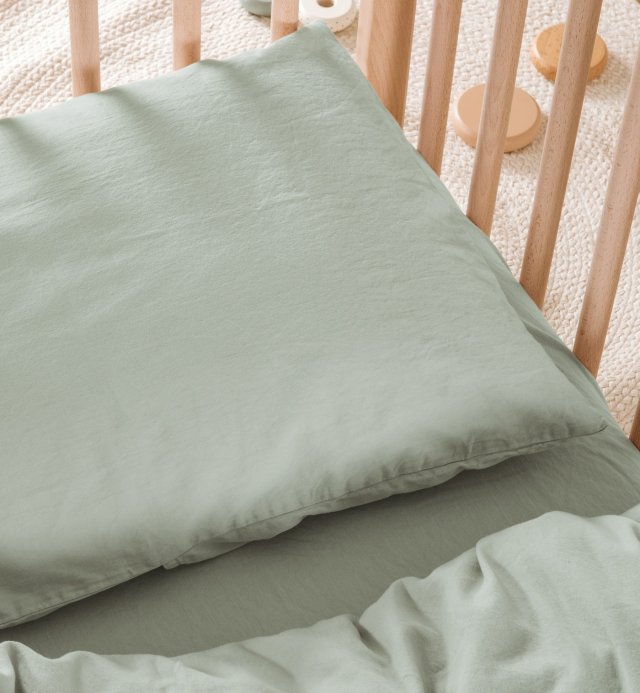Funda de almohada - algodón orgánico satinado - 40x60cm - 50x70cm - 60x60cm 4 colores