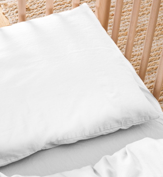 Taie d'oreiller - satin Coton Bio - 40x60cm - 50x70cm - 60x60cm 7 coloris