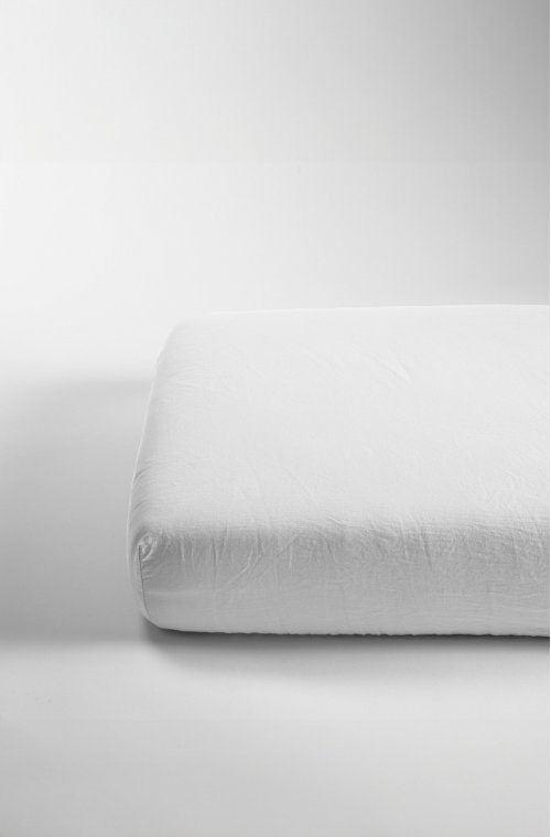 Baby Ledikanthoeslaken - bio katoenen satijn - 60x120cm - 70x140cm - 7 kleuren