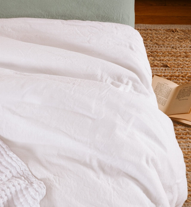 Duvet Cover kids' bed or 1 person- satin Organic Cotton - 140X200cm - 7 colors