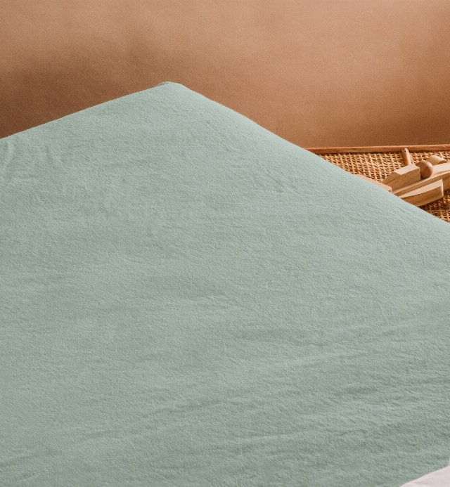 Lençol de cama para criança - algodão orgânico acetinado - 90x190cm - 90x00cm - 4 cores