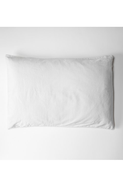 Taie d'oreiller - satin Coton Bio - 40x60cm - 50x70cm - 60x60cm 7 coloris