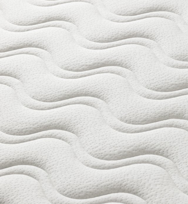 Funda de colchón integral Aloe R de fibras recicladas para cubrir un colchón individual o doble