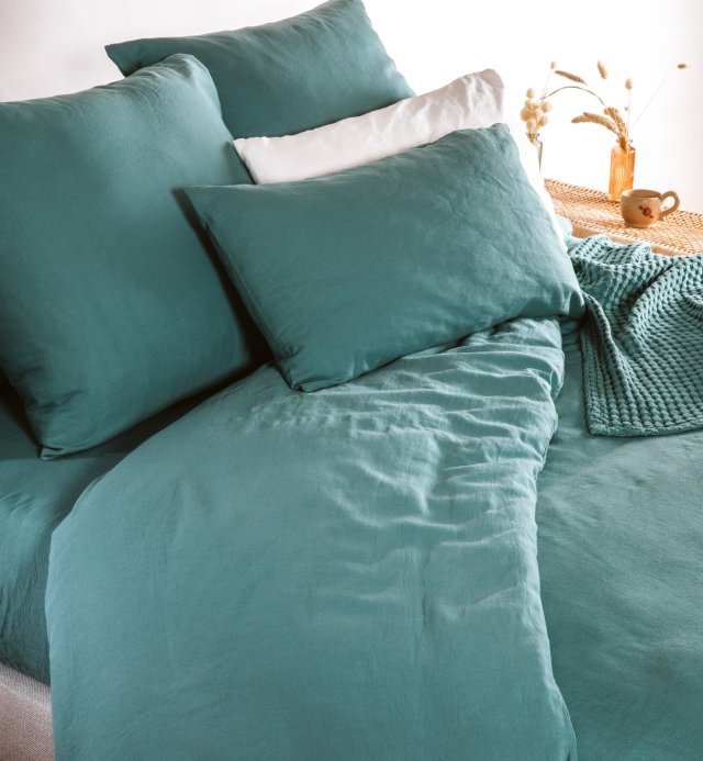 Adult comforter cover 100% Organic Cotton 240x220cm 260x240cm certified GOTS 80fils 2 persons